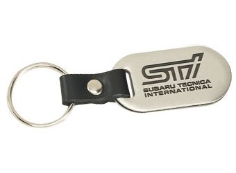 Subaru OEM STI Key Chain Stainless Steel - Subimods — Subimods.com
