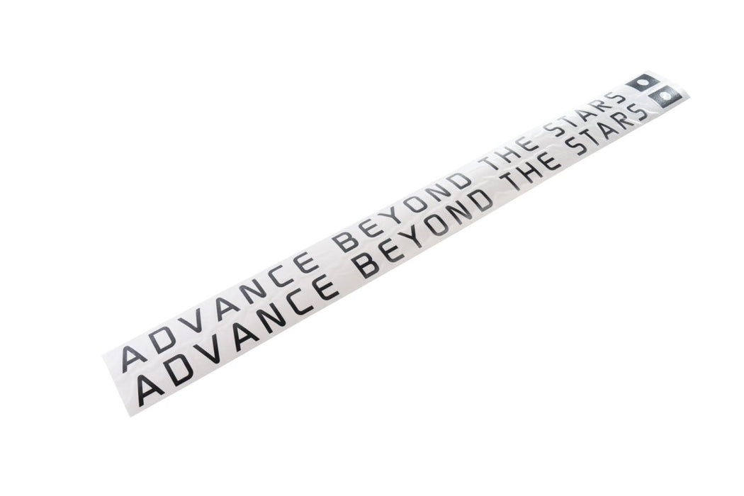 Subimods Official "Advance Beyond The Stars" Transfer Style Sticker Pair Black - SM-2023 - Subimods.com