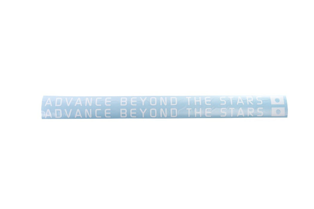 Subimods Official "Advance Beyond The Stars" Transfer Style Sticker Pair White - SM-2021 - Subimods.com