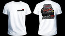 Subimods Official Engine Series EJ25 Style Shirt White - SM-1027-S - Subimods.com