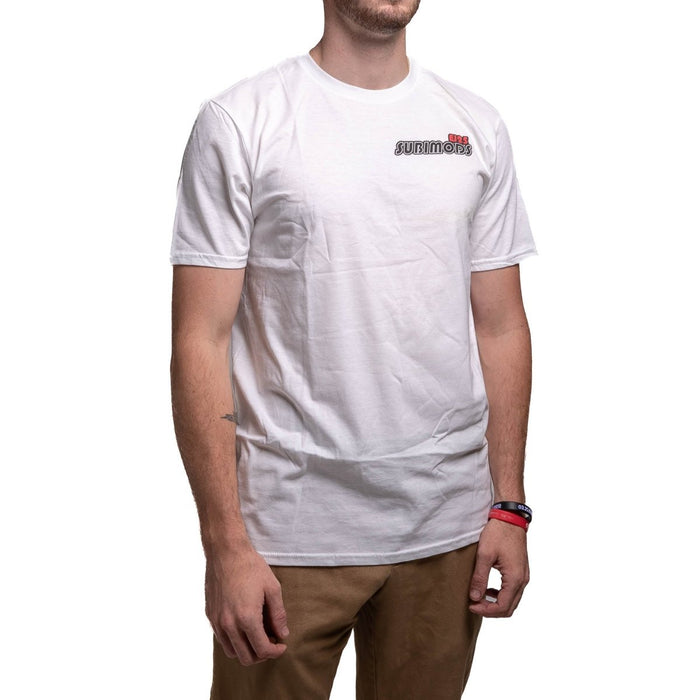 Subimods Official Engine Series EJ25 Style Shirt White - SM-1027-S - Subimods.com