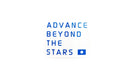 Subimods Official "Advance Beyond The Stars" Square Transfer Style Sticker Blue - SM-2144 - Subimods.com