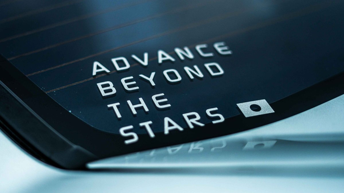 Subimods Official "Advance Beyond The Stars" Square Transfer Style Sticker Red - SM-2142 - Subimods.com