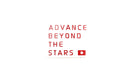 Subimods Official "Advance Beyond The Stars" Square Transfer Style Sticker Red - SM-2142 - Subimods.com