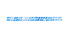 Subimods Official "Italic JDM Style" Transfer Style Sticker Pair Blue - SM-2149 - Subimods.com