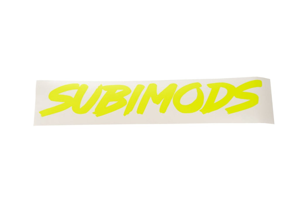 Subimods "OG Scene Style" Transfer Style Window Banner Luminous Yellow - SM-2099 - Subimods.com