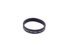 Subimods Official OG Style Logo "Advance Beyond the Stars" Black Wrist Band w/ White Logo - SM-2079 - Subimods.com