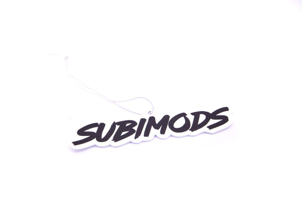 Subimods Official OG Style Logo White Air Freshener w/ Black Logo (Squash Scent) - SM-2085 - Subimods.com