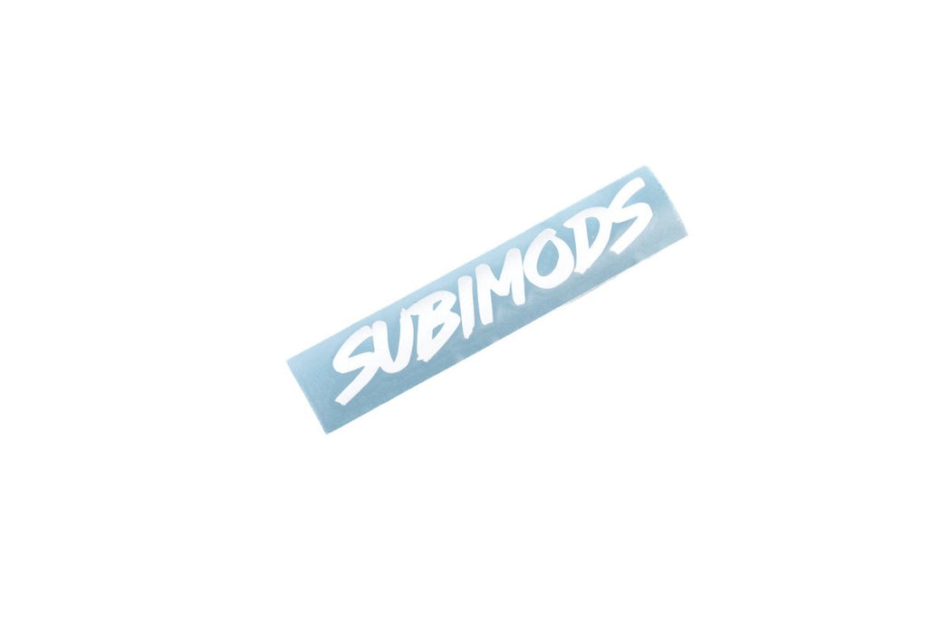 Subimods Official "OG Style" Transfer Style Sticker White - SM-2011 - Subimods.com