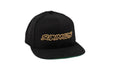 Subimods Official Outline Style Logo Snapback Hat Black w/ Bronze Logo - SM-2127 - Subimods.com