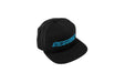 Subimods Official Outline Style Logo Snapback Hat Black w/ Hyper Blue Logo - SM-2126 - Subimods.com