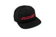 Subimods Outline Style Logo Snapback Hat Black w/ Neon Pink Logo - SM-2123 - Subimods.com