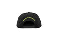 Subimods Official Outline Style Logo Snapback Hat Black w/ Neon Yellow Logo - SM-2122 - Subimods.com