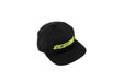 Subimods Official Outline Style Logo Snapback Hat Black w/ Neon Yellow Logo - SM-2122 - Subimods.com