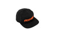 Subimods Official Outline Style Logo Snapback Hat Black w/ Orange Logo - SM-2132 - Subimods.com