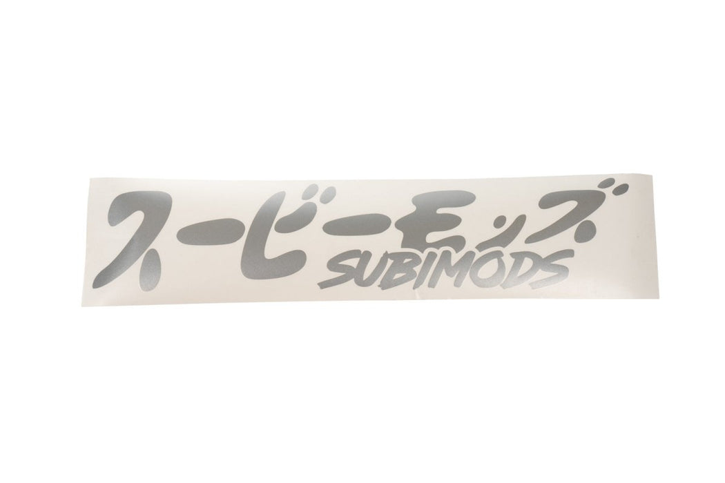 Subimods Official "Overseas Scene Style" Transfer Style Window Banner Silver - SM-2108 - Subimods.com