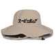 Subimods Overseas Style Logo Bucket Hat Tan w/ Black Logo - SM-2136 - Subimods.com