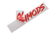 Subimods Official "OG Scene Style" Transfer Style Window Banner Red - SM-2026 - Subimods.com