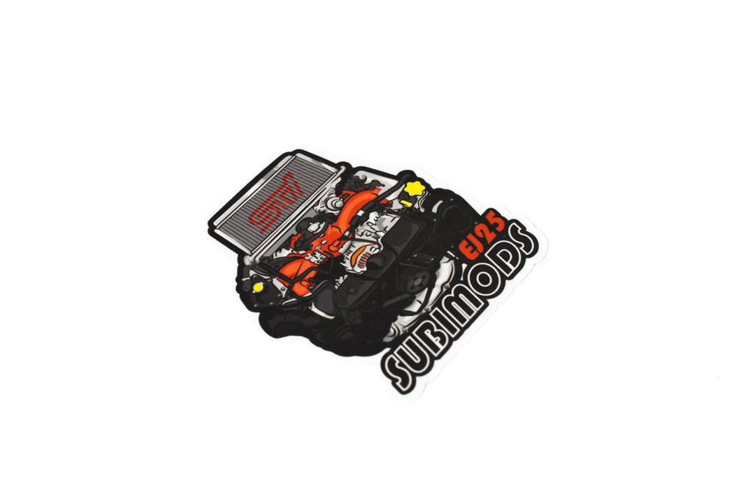 Subimods Official Slap Series "EJ25" Sticker - SM-2003 - Subimods.com