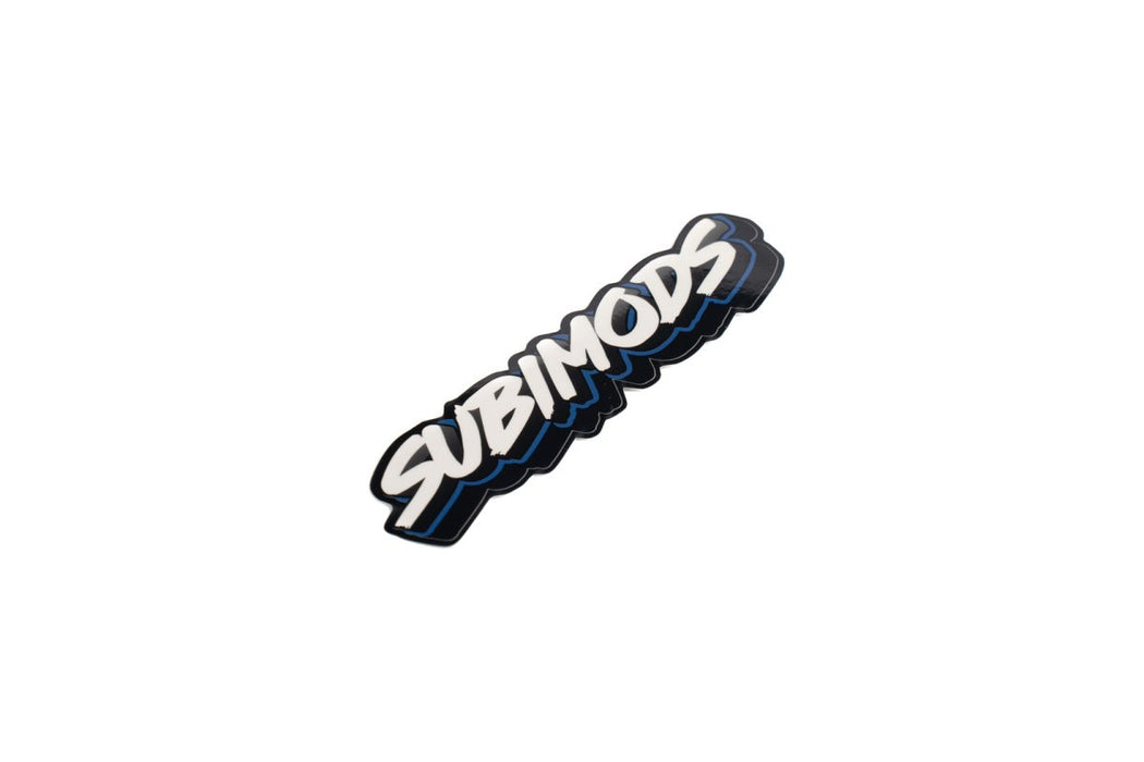 Subimods Official Slap Series "Embossed" Clear Style Slap Sticker - SM-2072 - Subimods.com