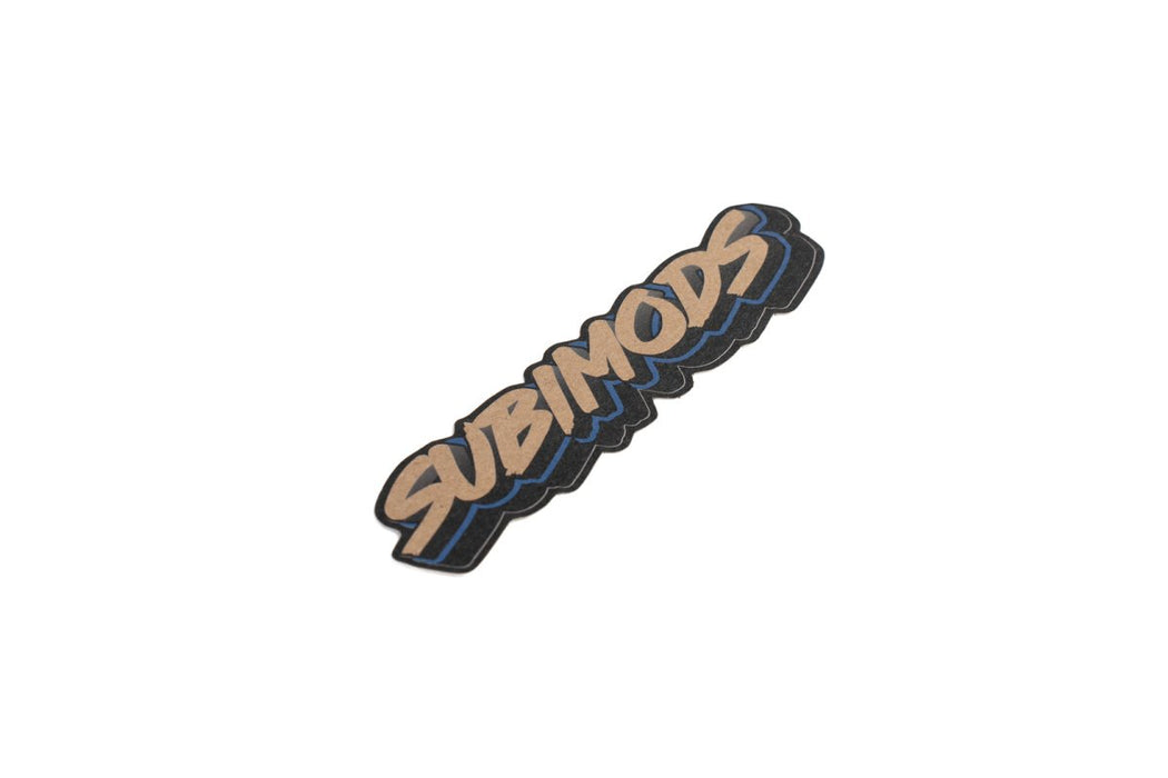 Subimods Official Slap Series "Embossed" Kraft Style Slap Sticker - SM-2076 - Subimods.com