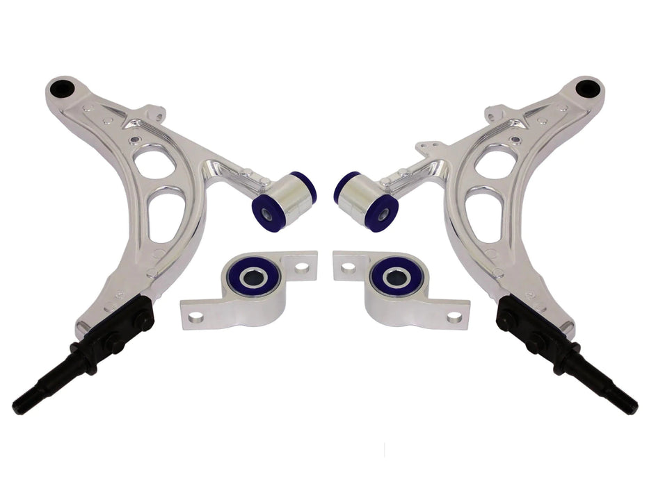 Super Pro Front Lower Control Arms 2002-2007 WRX / 2004-2007 STI - ALOY0020K - Subimods.com