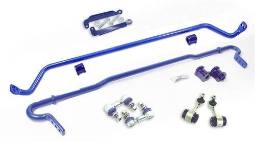 SuperPro Sway Bar Kit 26mm Front Adjustable / 24mm Rear Adjustable w/ Endlinks 2015-2021 WRX - RCWRX050KIT - Subimods.com