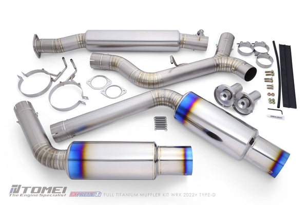 Tomei Expreme Ti Titanium Type-D Dual Exit Catback Exhaust 2022
