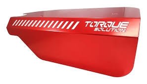 Torque Solution Engine Pulley Cover Red 2015-2021 WRX / 2014-2018 Forester XT - TS-SU-289R - Subimods.com