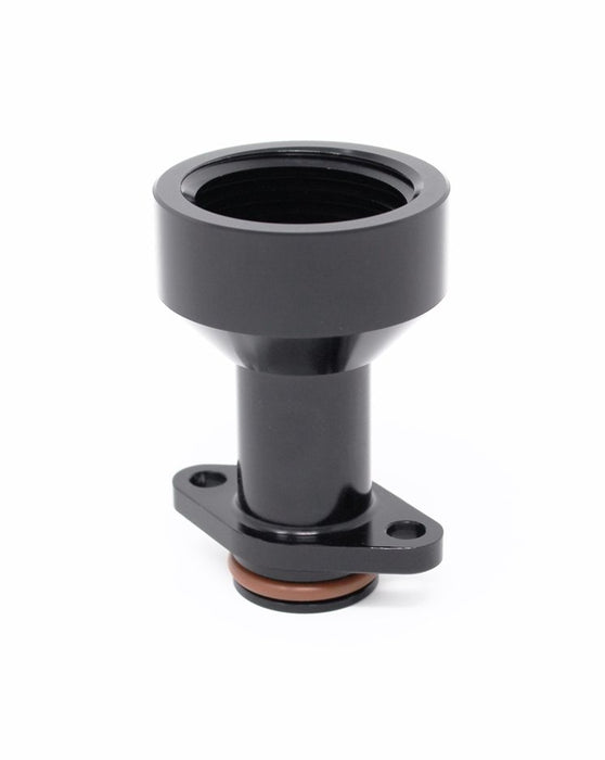 Torque Solution Short Oil Fill Tube Black Most Subaru Models - TS-SU-587 - Subimods.com