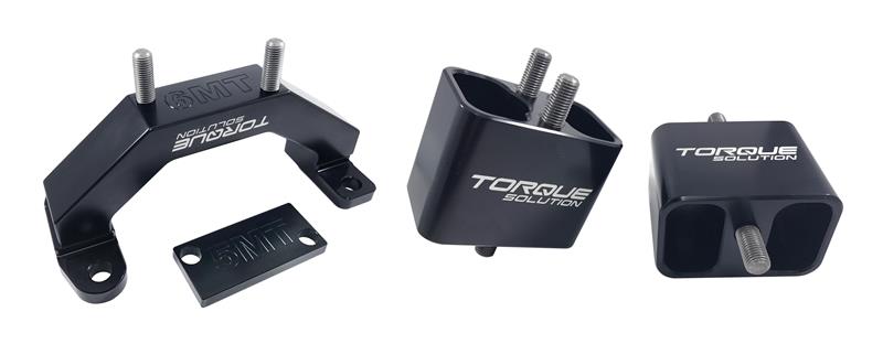 Torque Solution Solid Billet Aluminum Engine & Transmission Mount 2002-2014 WRX / 2004-2021 STI - TS-SU-250SB - Subimods.com