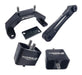 Torque Solution Solid Billet Mount Package w/ Pitch Stop 2002-2014 WRX / 2004-2021 STI - TS-SU-123SB - Subimods.com