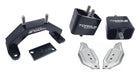 Torque Solution Solid Billet Mount Package w/ Subaru OEM Mount Plates 2002-2014 WRX / 2004-2021 STI - TS-SU-250SB-PL - Subimods.com