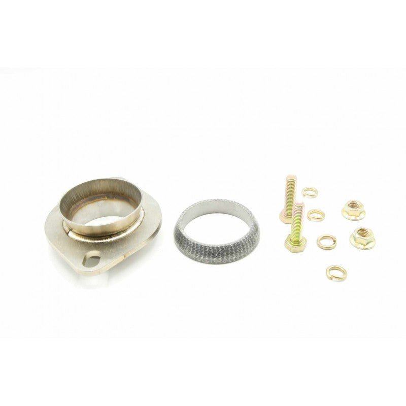 Turbo XS Subaru OEM Downpipe to 3in Cat-Back Adapter w/Stainless Steel & Donut Gasket main image 0