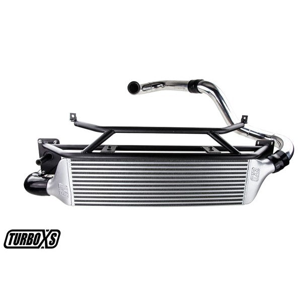 Turbo XS Front Mount Intercooler Kit Polished 2015-2021 WRX - W15-FMIC-POL - Subimods.com