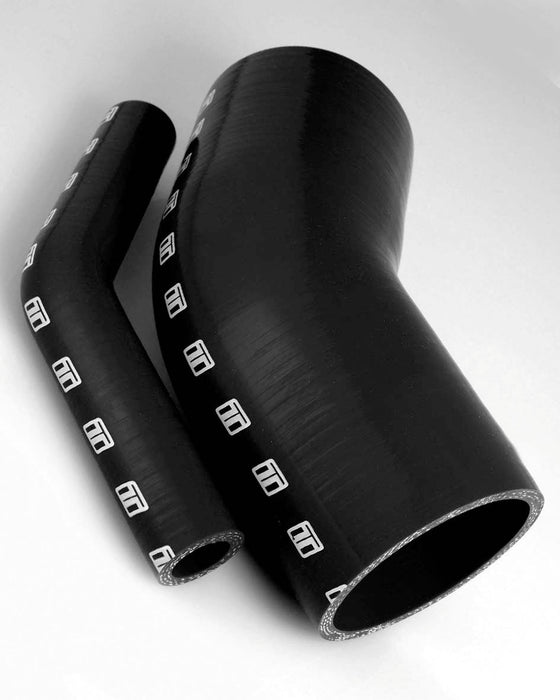 Turbosmart Silicone Elbow 45deg 3in Black - TS-HE45300-BK - Subimods.com