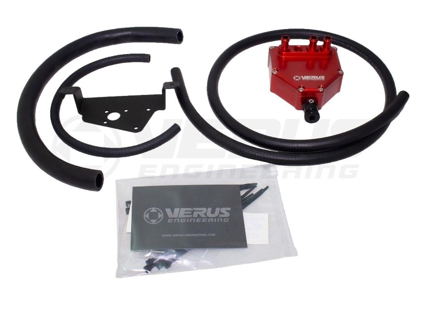 Verus Engineering Air Oil Separator 2015-2021 WRX - A0199A-BLK - Subimods.com