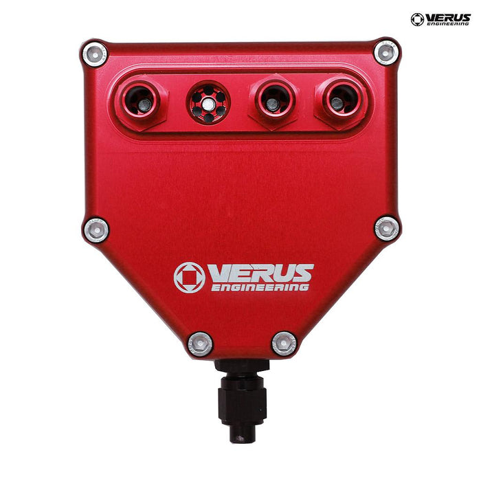 Verus Engineering Air Oil Separator Red 2013-2021 BRZ / 2013-2016 FRS / 2017-2021 GT86 - A0002A-RED - Subimods.com