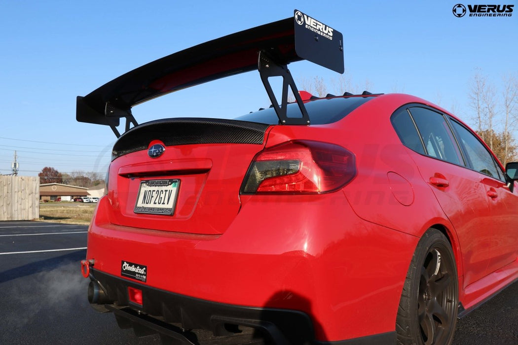 Verus Engineering Carbon Ducktail Spoiler 2015-2021 WRX / 2015-2021 STI - A0196A - Subimods.com