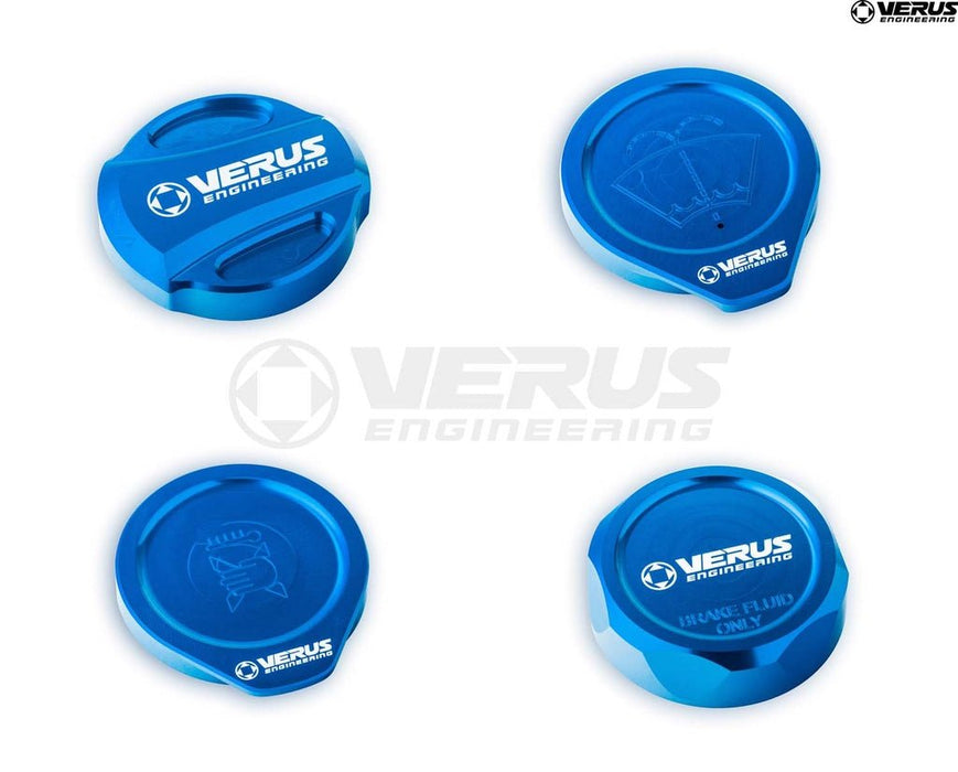 Verus Engineering Engine Bay Cap Cover Kit 2022-2024 BRZ / 2022-2024 GR86 - A0435A-BLU-RLA - Subimods.com