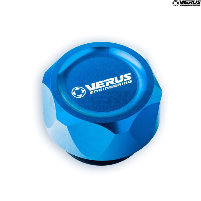 Verus Engineering FHA Oil Cap Most Subaru Models - A0310A-BLU - Subimods.com