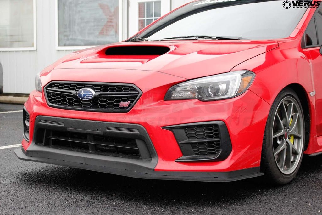 Verus Engineering Front Splitter Air Dam 2015-2021 WRX / 2015-2021 STI - A0393A - Subimods.com