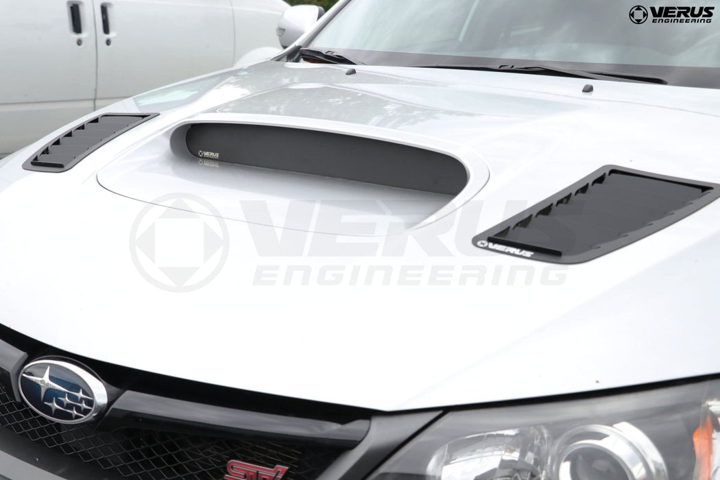 Verus Engineering Hood Scoop Block-Off Kit 2008-2014 WRX / 2008-2014 STI - A0253A - Subimods.com