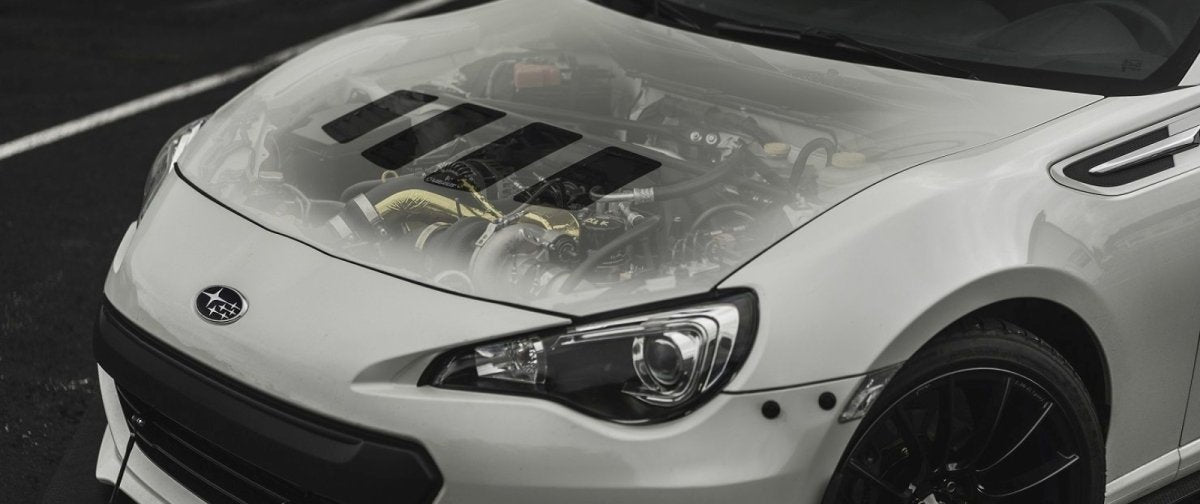 Verus Engineering Slanted Hood Louver Kit 2013-2021 BRZ / 2013-2016 FRS / 2017-2021 86 - A0065A-BLK - Subimods.com