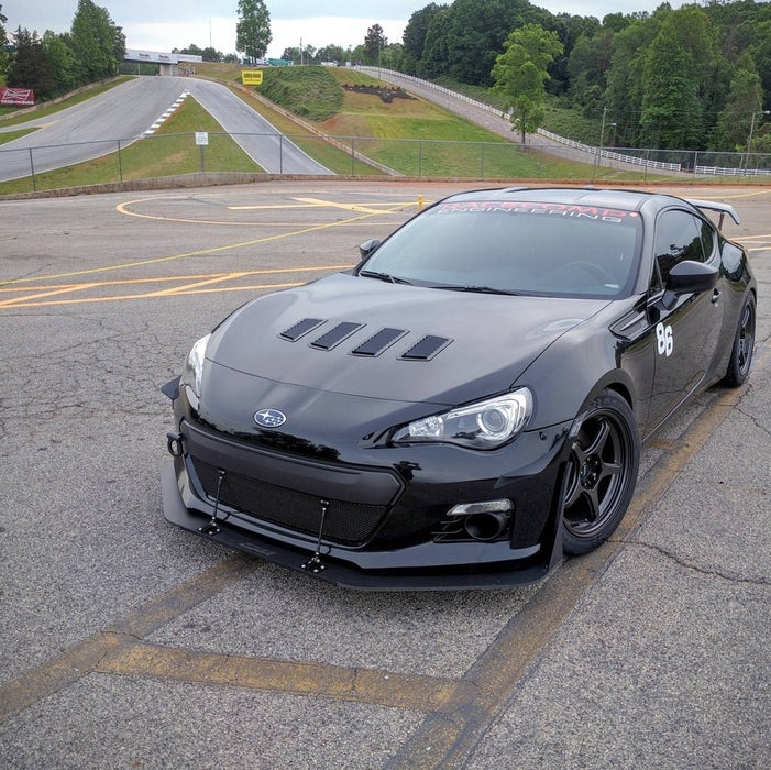 Verus Engineering Front Splitter Endplates 2013-2021 BRZ / 2013-2016 FRS / 2017-2021 GT86 - A0040A - Subimods.com