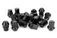 Volk Racing Rays 17 Hex Lug Nuts M12X1.25 Lock and Nut Set Black - W1712125B - Subimods.com