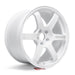 Volk Racing TE37 SAGA S-Plus Dash White 18X9.5 +38 5x114.3 2015-2024 WRX / 2011-2021 STI - WVDG2X38EDW - Subimods.com