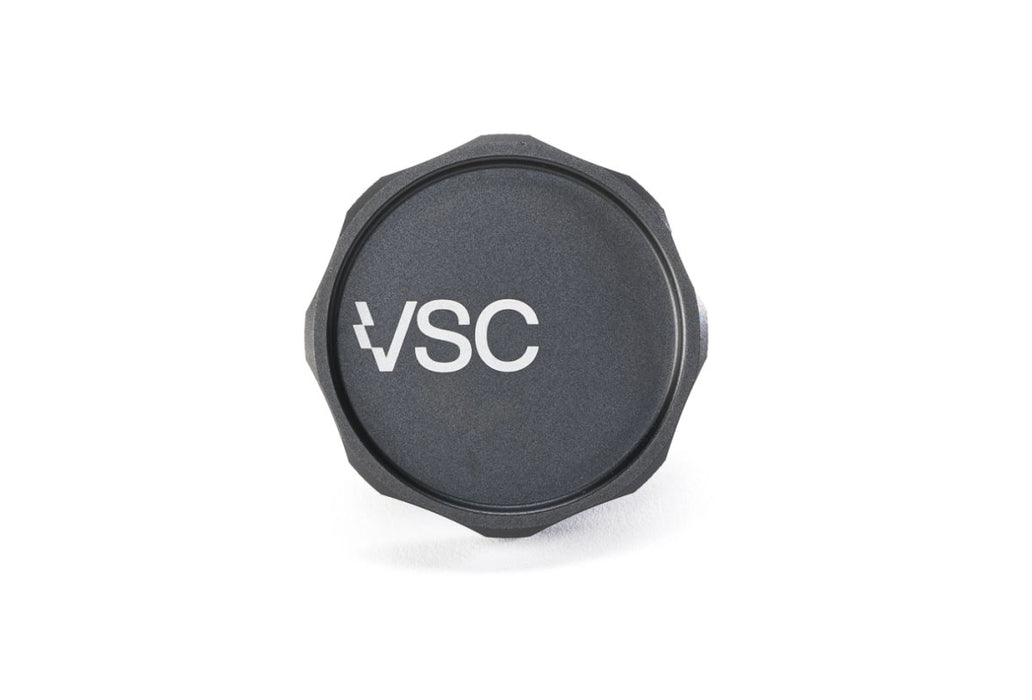 VSC Performance Aluminum Oil Cap Black Subaru EJ Models - VSCR-A026-BLK - Subimods.com