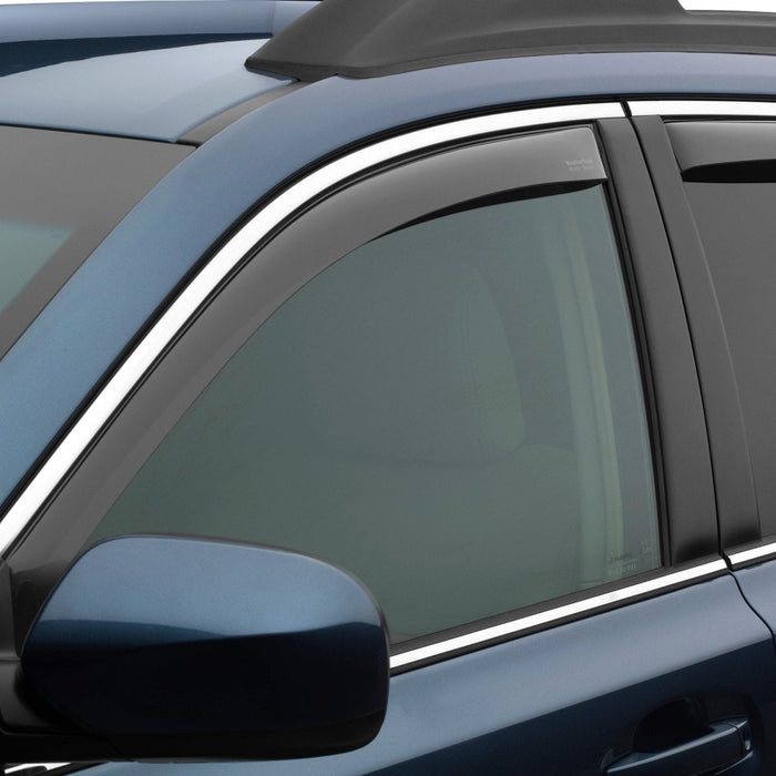 WeatherTech Side Window Deflectors Dark Smoke 2010-2014 Outback - 82516 - Subimods.com