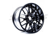 WedsSport Maverick 709M Gloss Black w/ Gloss Black Lip 18x10 +26mm 5x114.3 - MV-709M-181022-51143-TB - Subimods.com